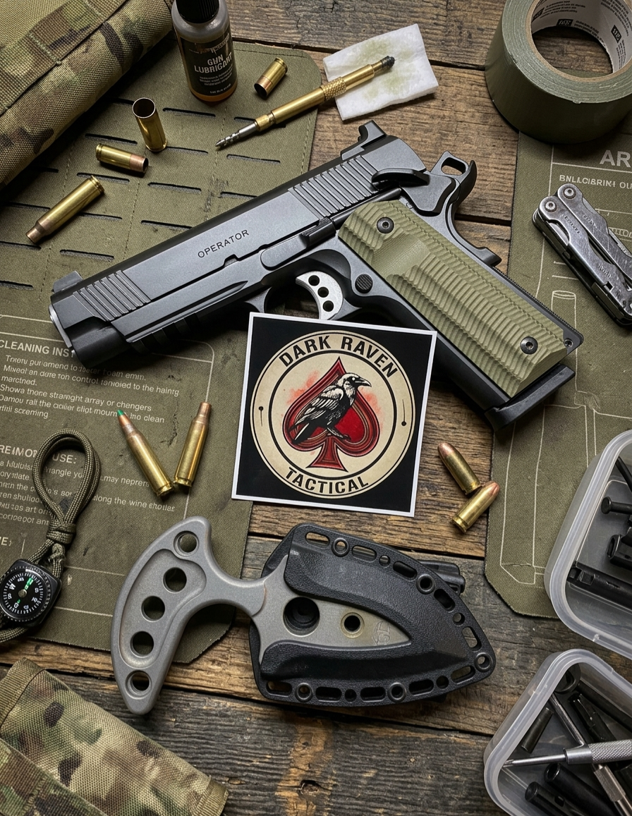 Dark Raven Tactical "OG" Logo - Sticker