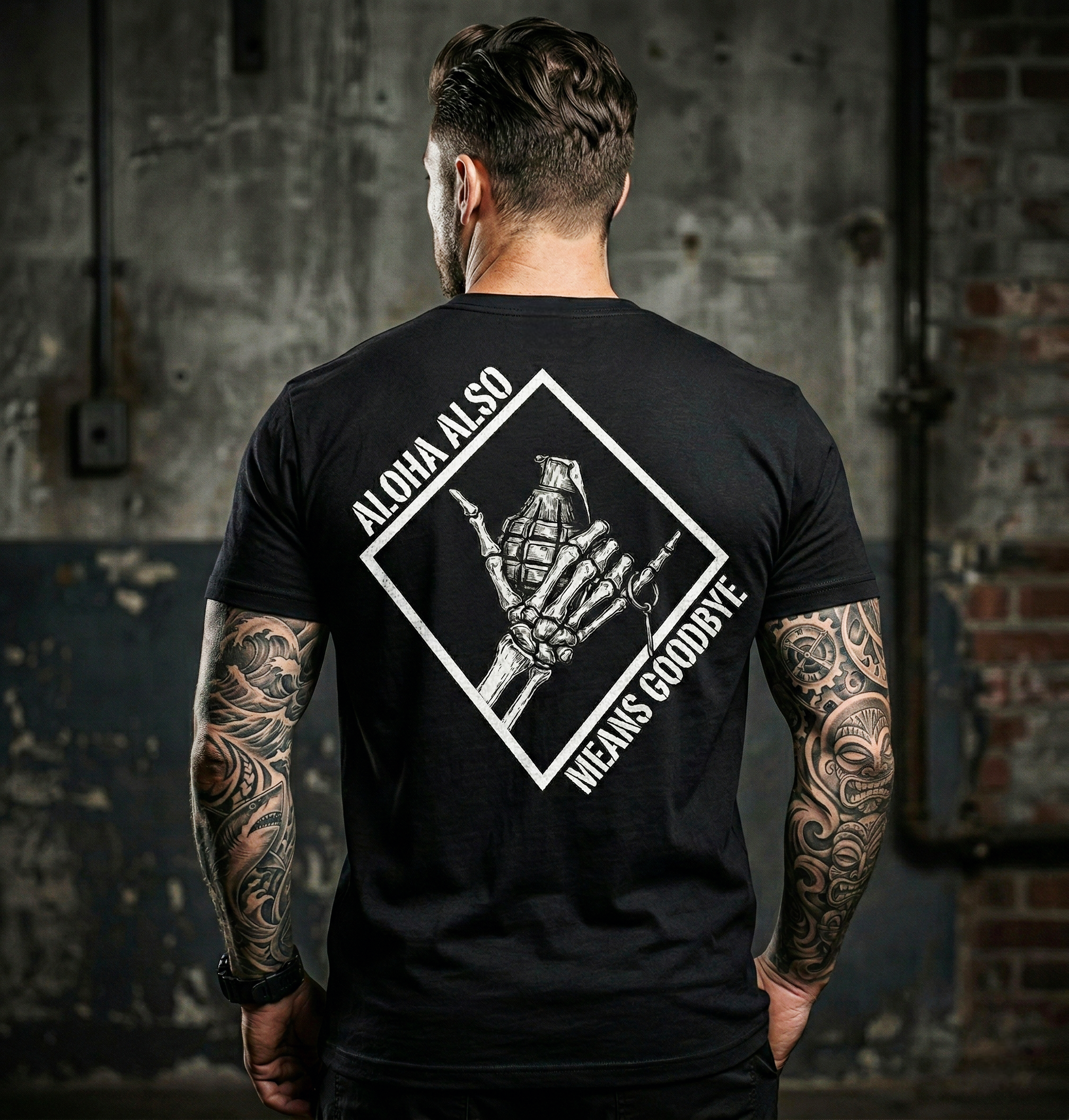 Aloha Also Means Goodbye - Men's Graphic Tee