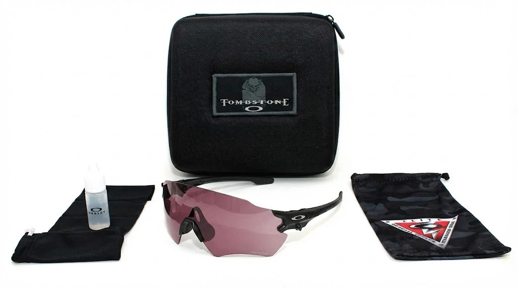 Oakley SI Tombstone Reap Matte Black Prizm TR22 Shooting Glasses